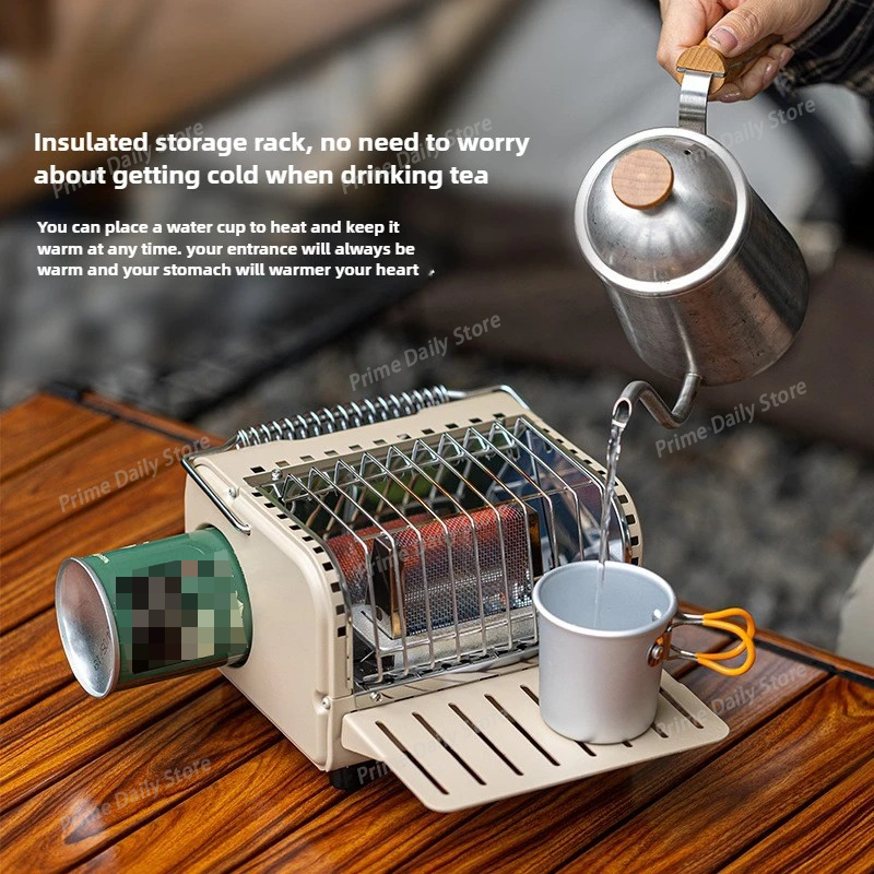 Draagbare mini-gasverwarmer, v - Fishing Equipment Essentials recensie en prijs