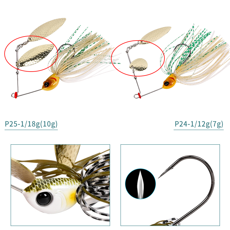 TSURINOYA Spinner Bait Buzzbai - Fishing Equipment Brands recensie en prijs